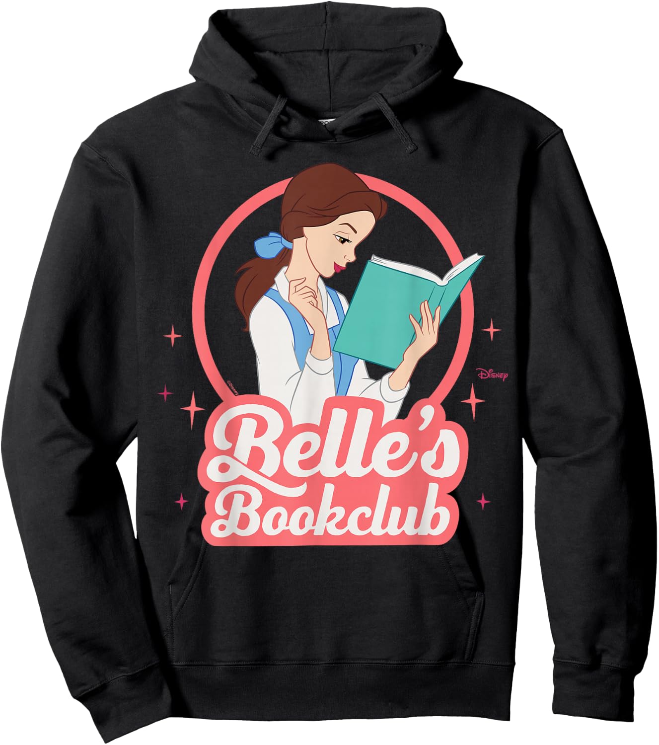 Disney Princess - Belle's Bookclub Hoodie - Hoodie | Black