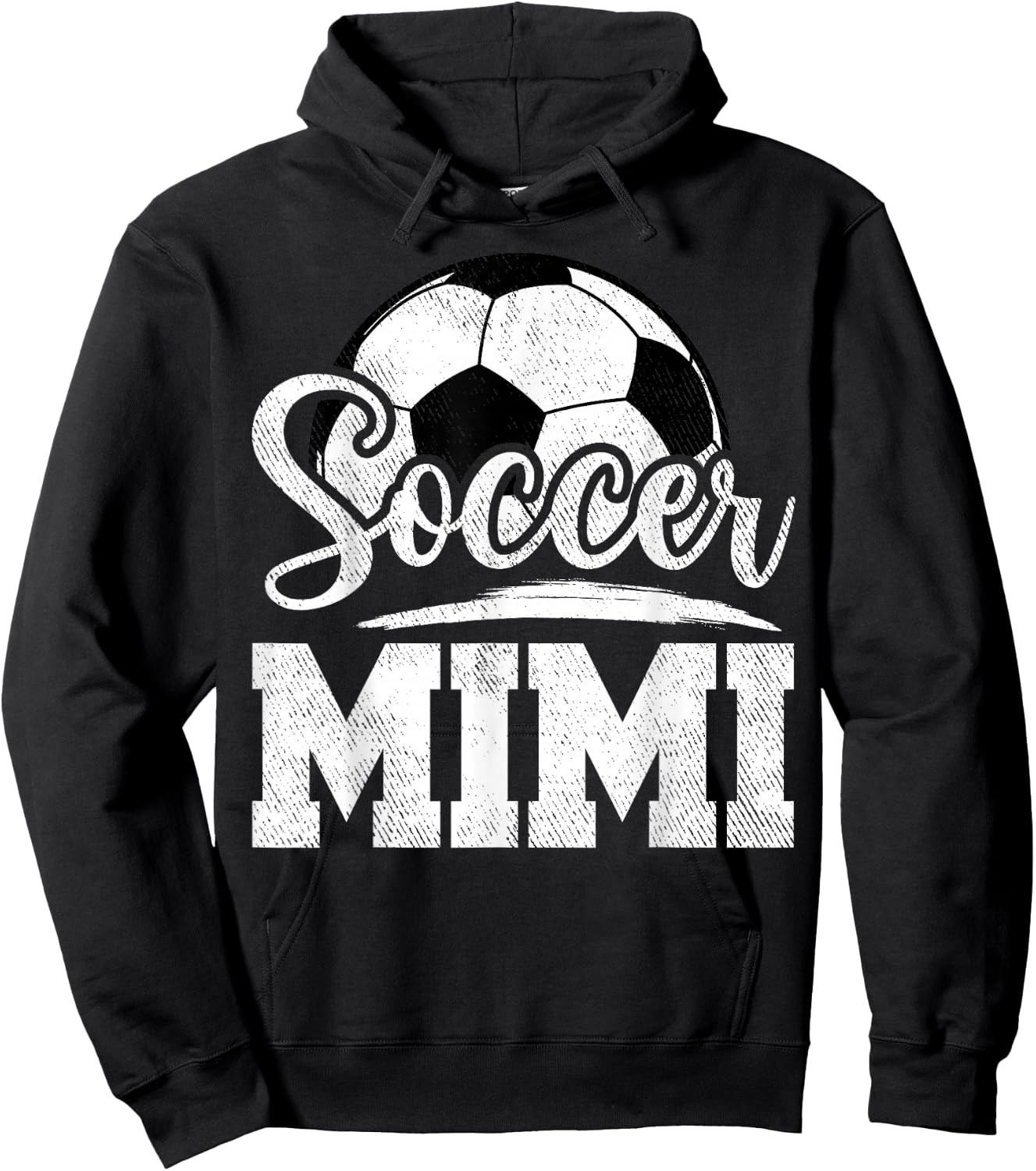 Soccer Mimi Soccer Player Game Day Mother's Day Hoodie - Hoodie | Black