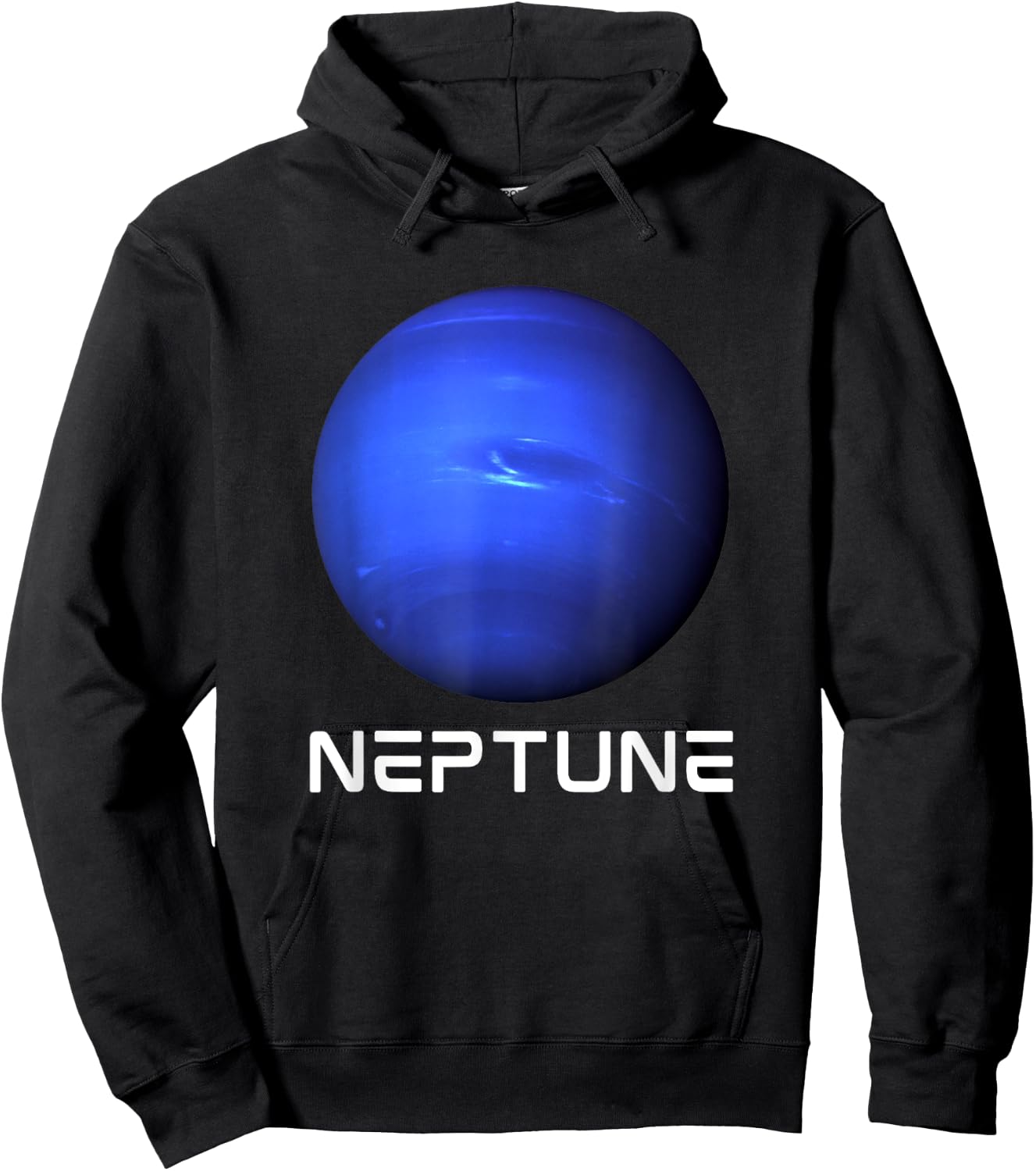 Solar System 8th Planet Neptune Outer Space Hoodie - Hoodie | Black