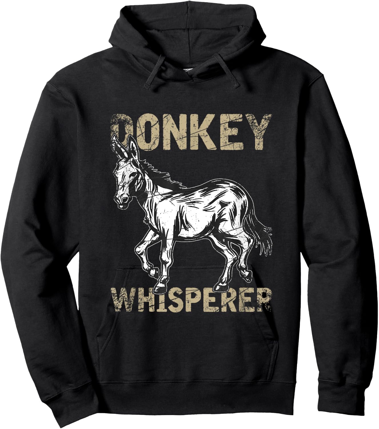 Donkey Whisperer Donkey Hoodie - Hoodie | Black