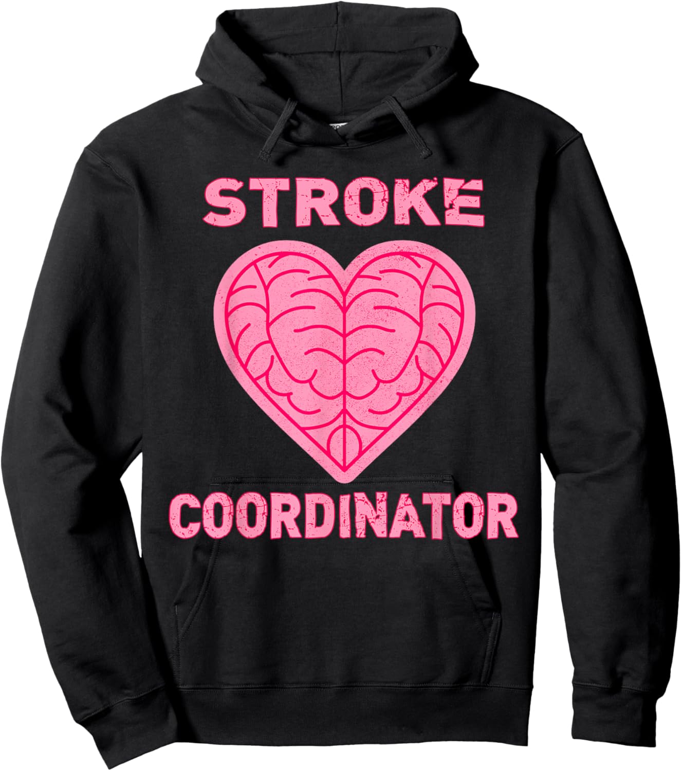 Stroke Recovery Patient Care Stroke Coordinator RN BSN MSN Hoodie - Hoodie | Black