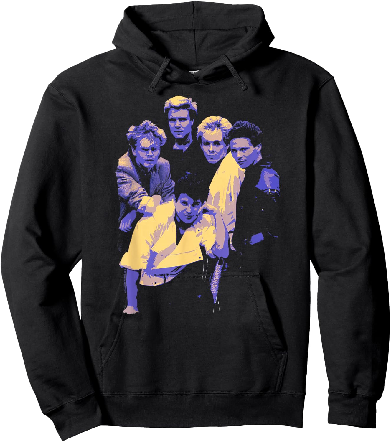 TV Times Duran Duran Band Portrait Blue 1983 Hoodie - Hoodie | Black