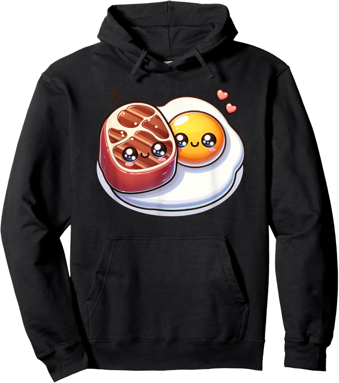Carnivore Keto Diet Steak Egg Meat Eater Gym Fitness Workout Hoodie - Hoodie | Black
