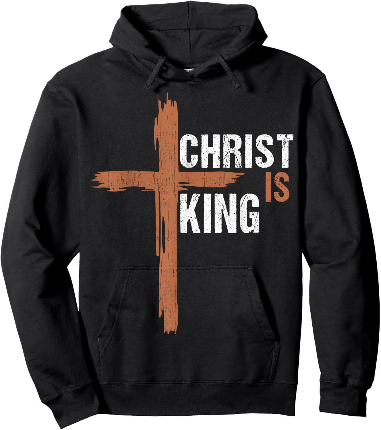 Christ Is King Christian I Love Jesus You God Men Dad Women Hoodie - Hoodie | Black