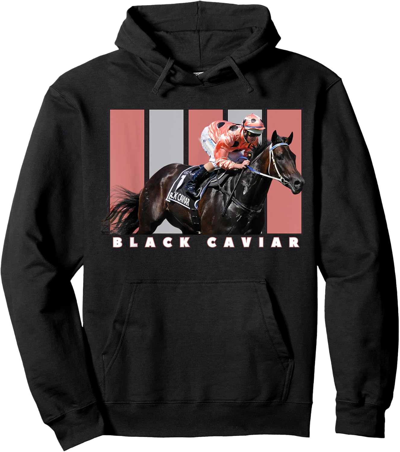Black Caviar Horse, Horse Racing, Del Mar, Santa Anita Shirt Hoodie - Hoodie | Black
