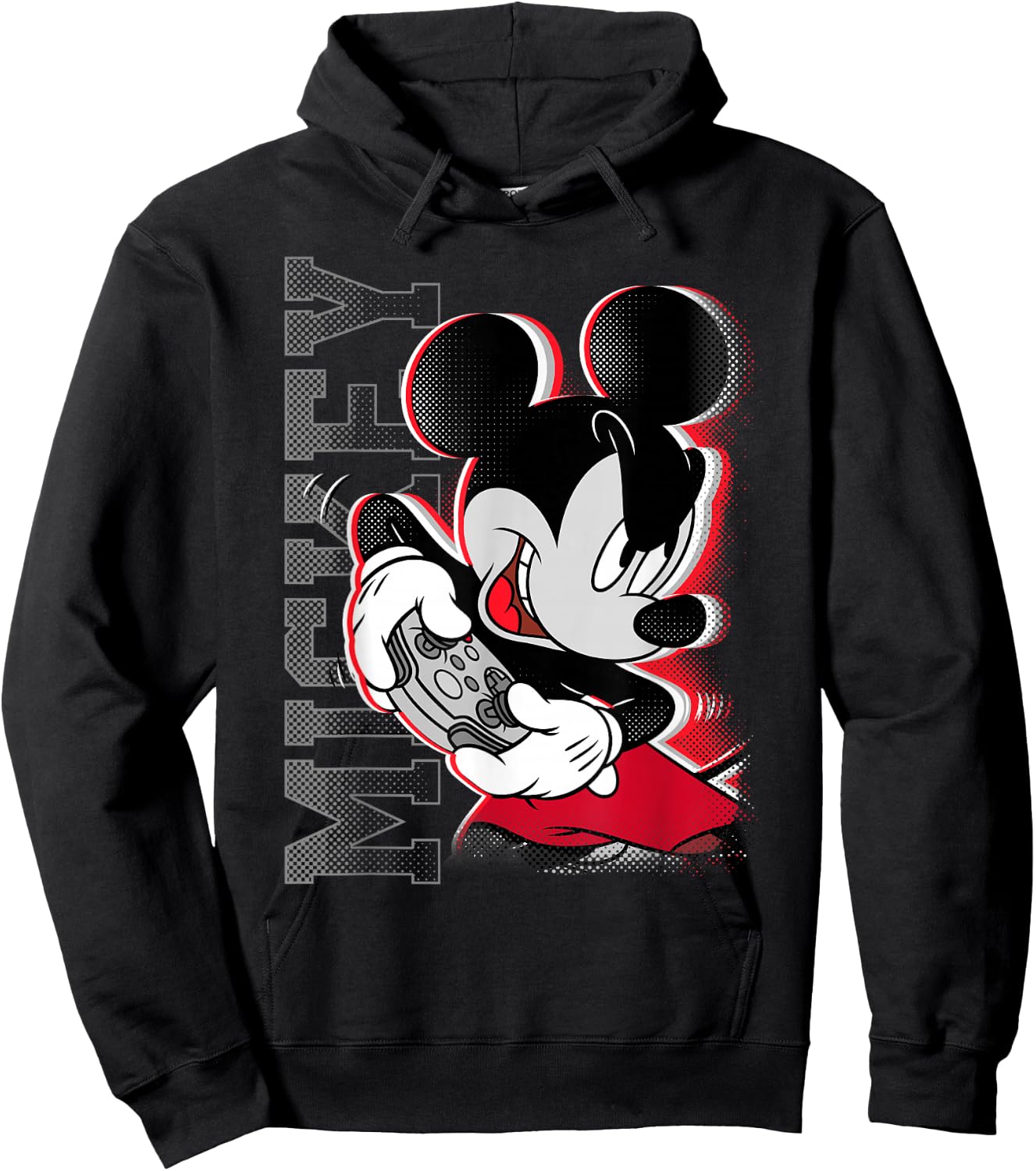 Disney Mickey Mouse Games Hard Controller Envy Hoodie - Hoodie | Black