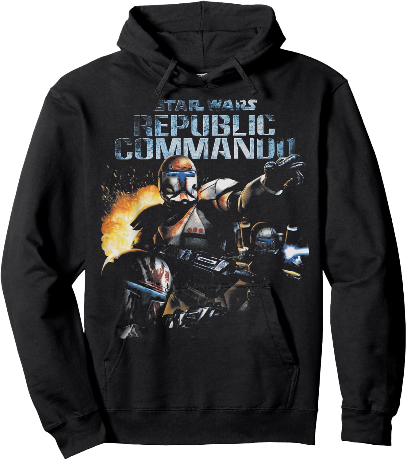 Star Wars Republic Commando Video Game Hoodie - Hoodie | Black