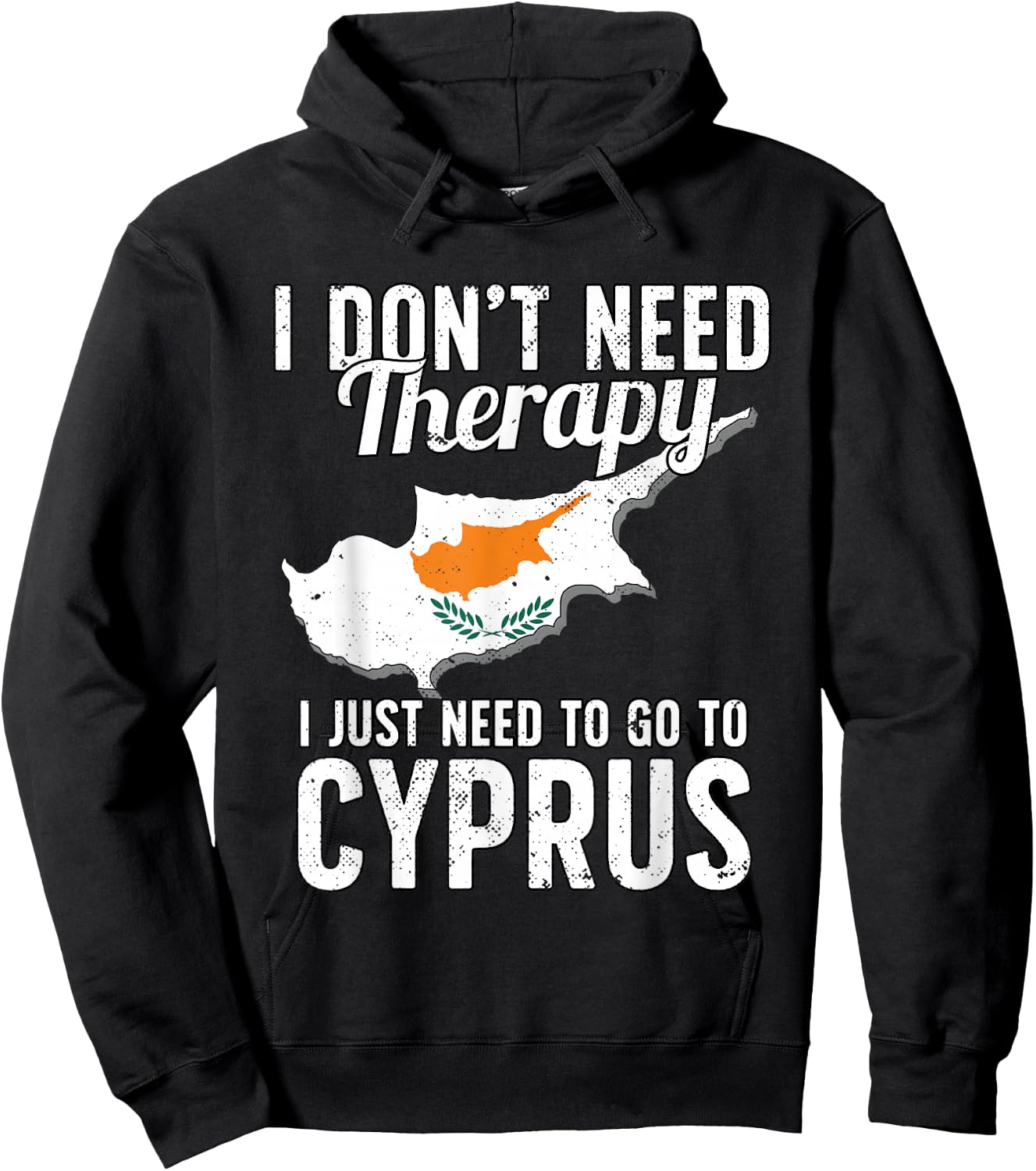 Cyprus Flag I Cyprus Flag I Vacation Cyprus Hoodie - Hoodie | Black