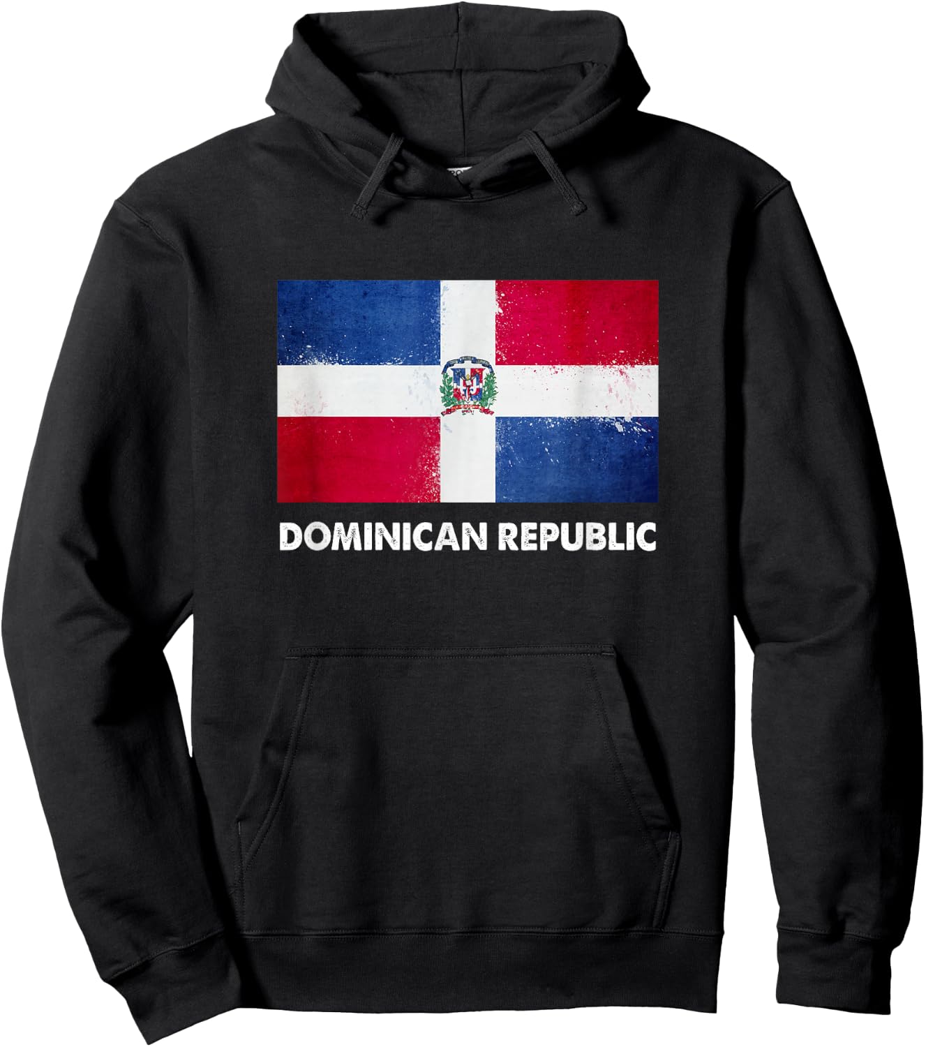 Dominican Republic Flag Shirt | Dominican Hoodie - Hoodie | Black
