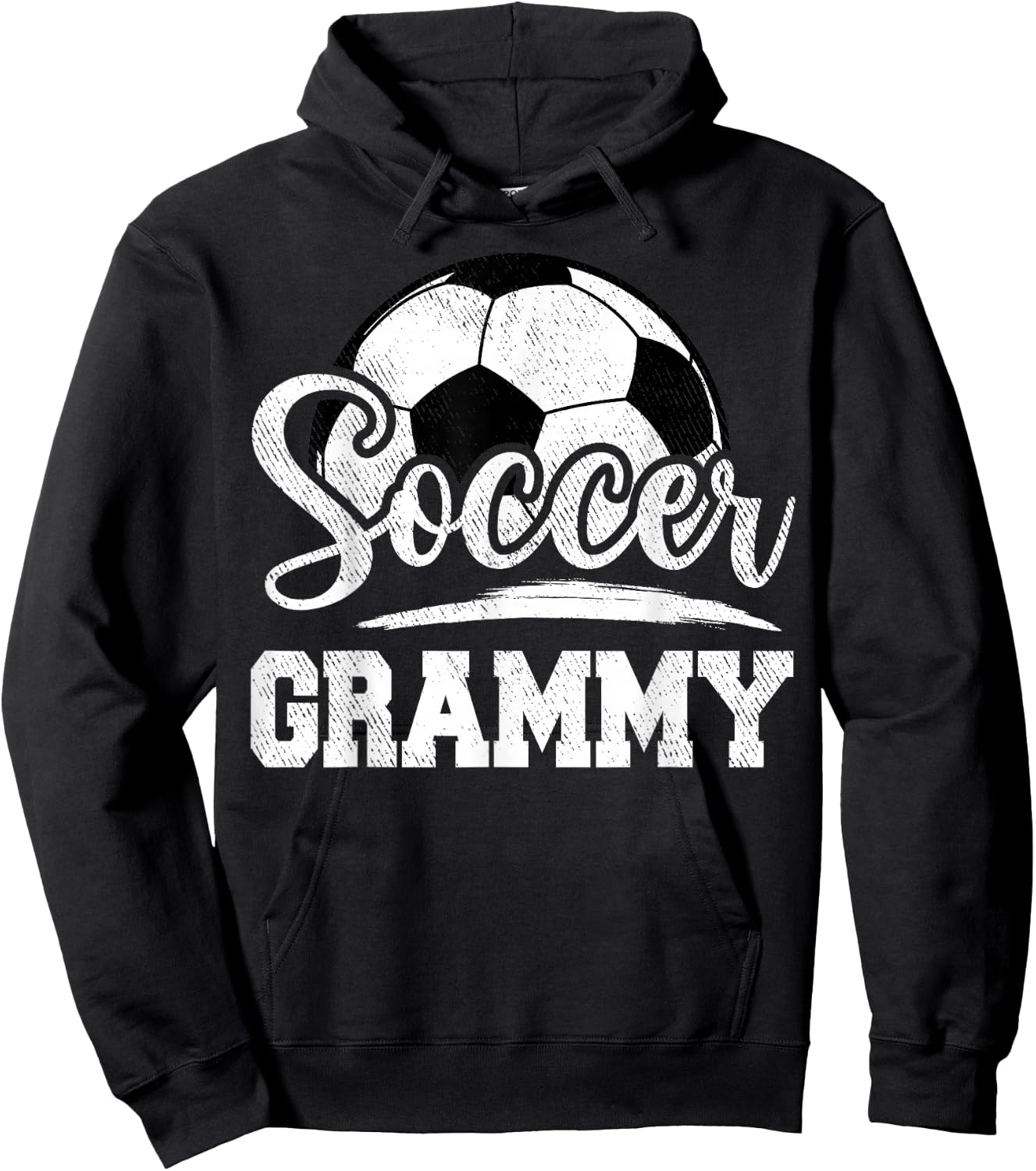Soccer Grammy Soccer Player Game Day Mother's Day Hoodie - Hoodie | Black