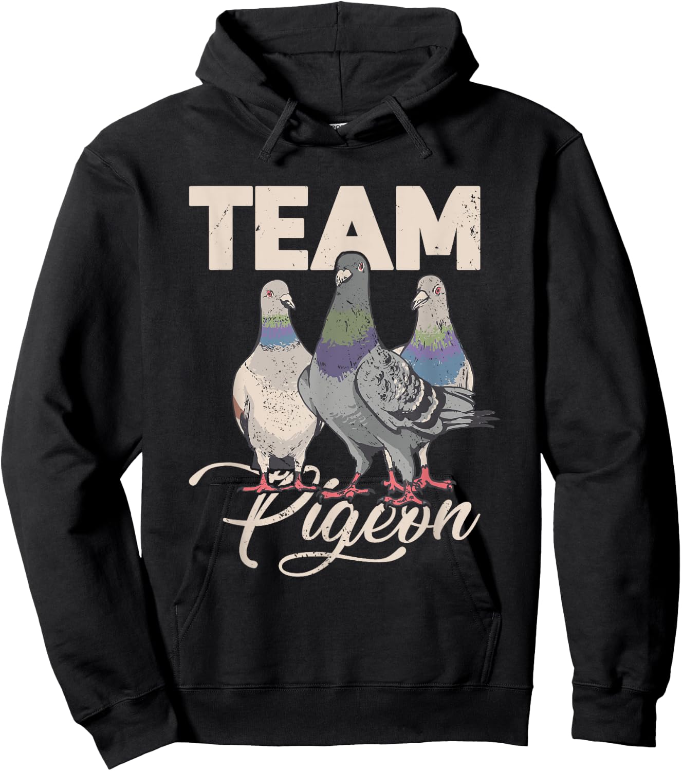 Team Pigeon Hoodie - Hoodie | Black