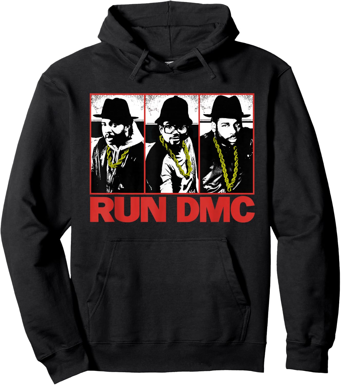 Run DMC Threshold Stills Hoodie - Hoodie | Black