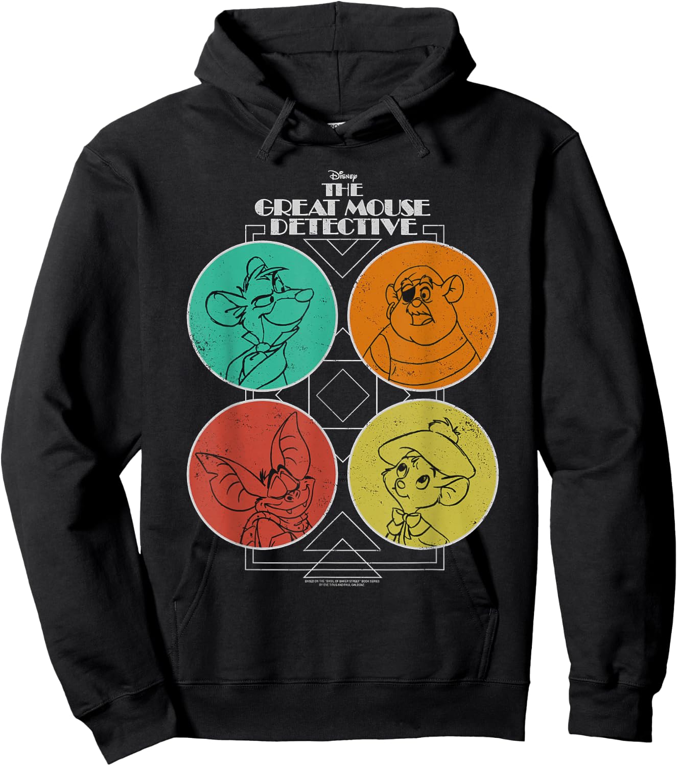Disney The Great Mouse Detective Hoodie - Hoodie | Black