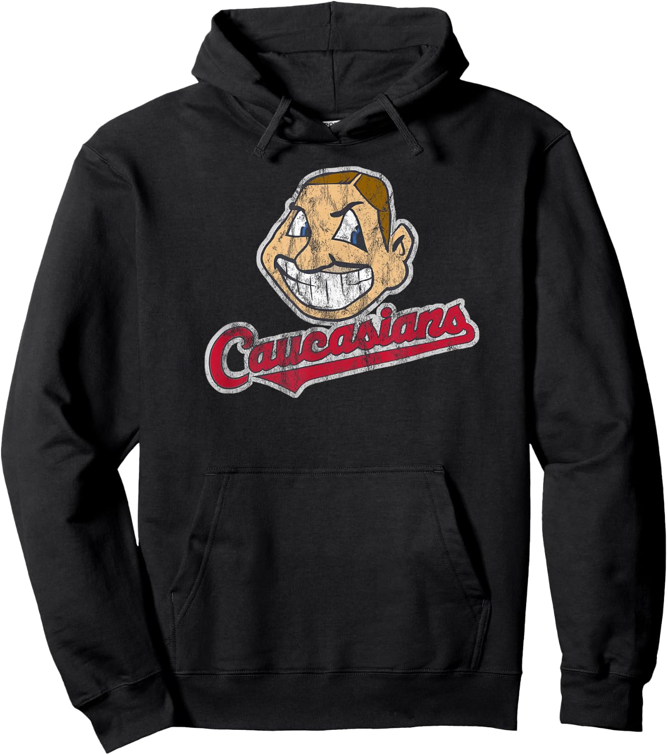 Caucasians THE ORIGINAL Hoodie - Hoodie | Black