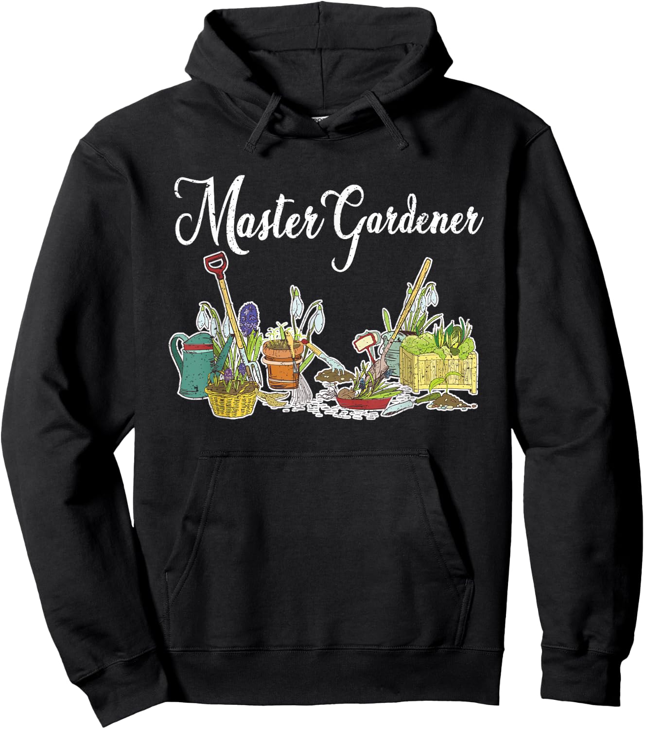 Master Gardener Plants Garden Gift Gardening Hoodie - Hoodie | Black