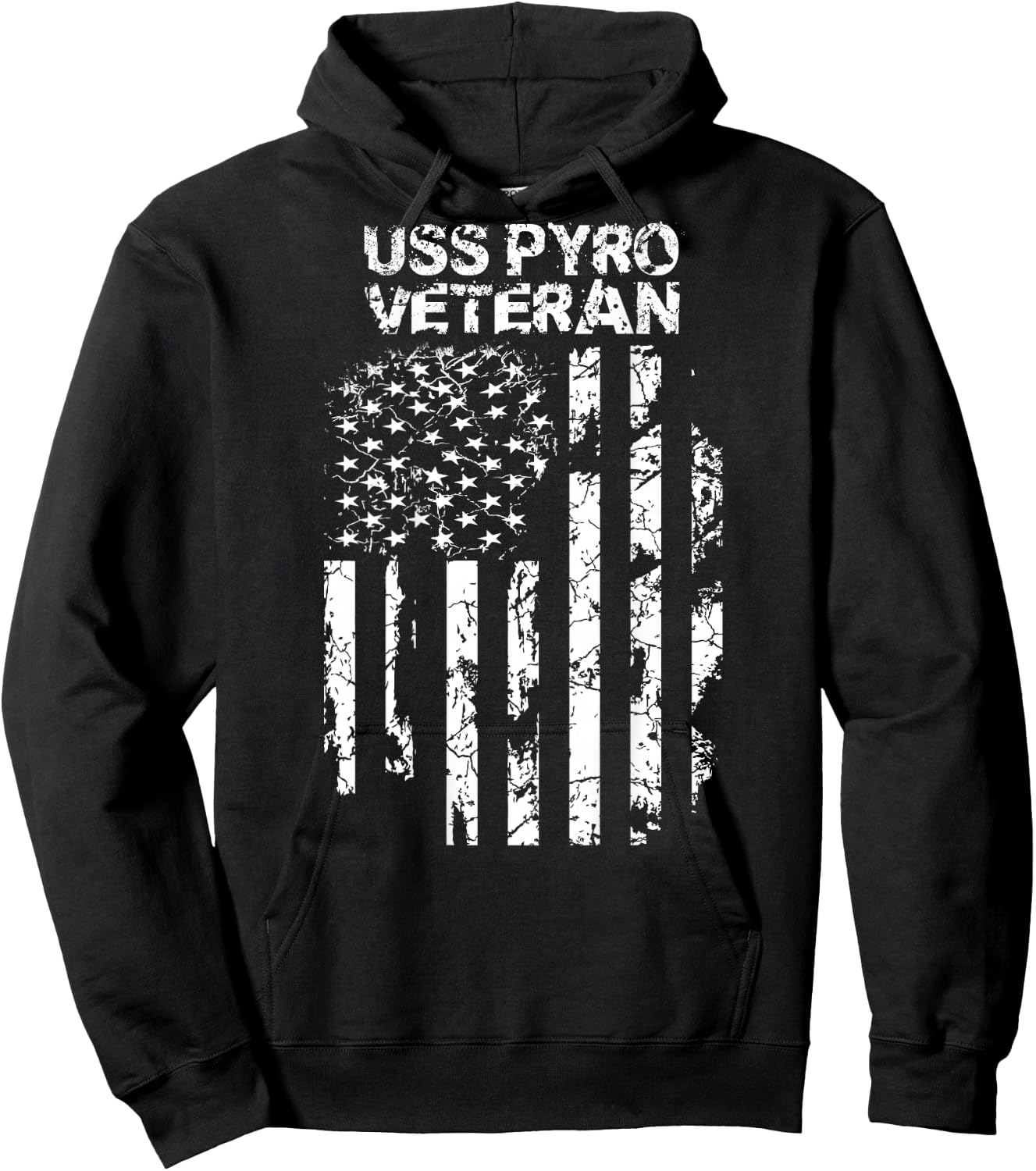 USS Pyro Veteran Hoodie - Hoodie | Black