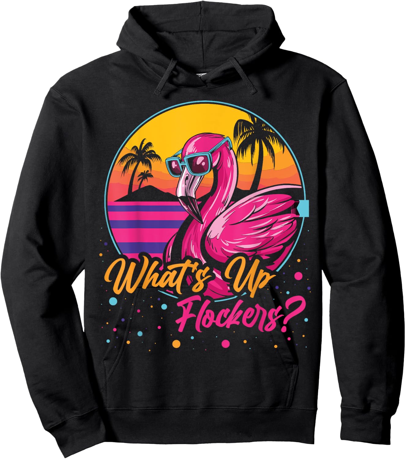 Whats Up Flockers Hoodie - Hoodie | Black