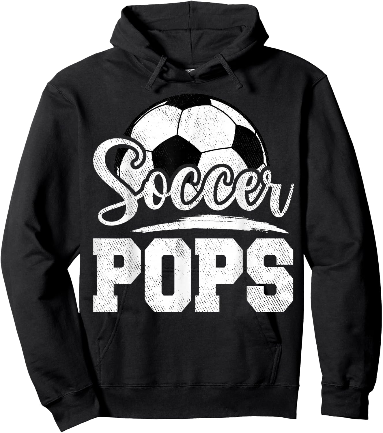 Soccer Pops Soccer Player Game Day Father's Day Hoodie - Hoodie | Black