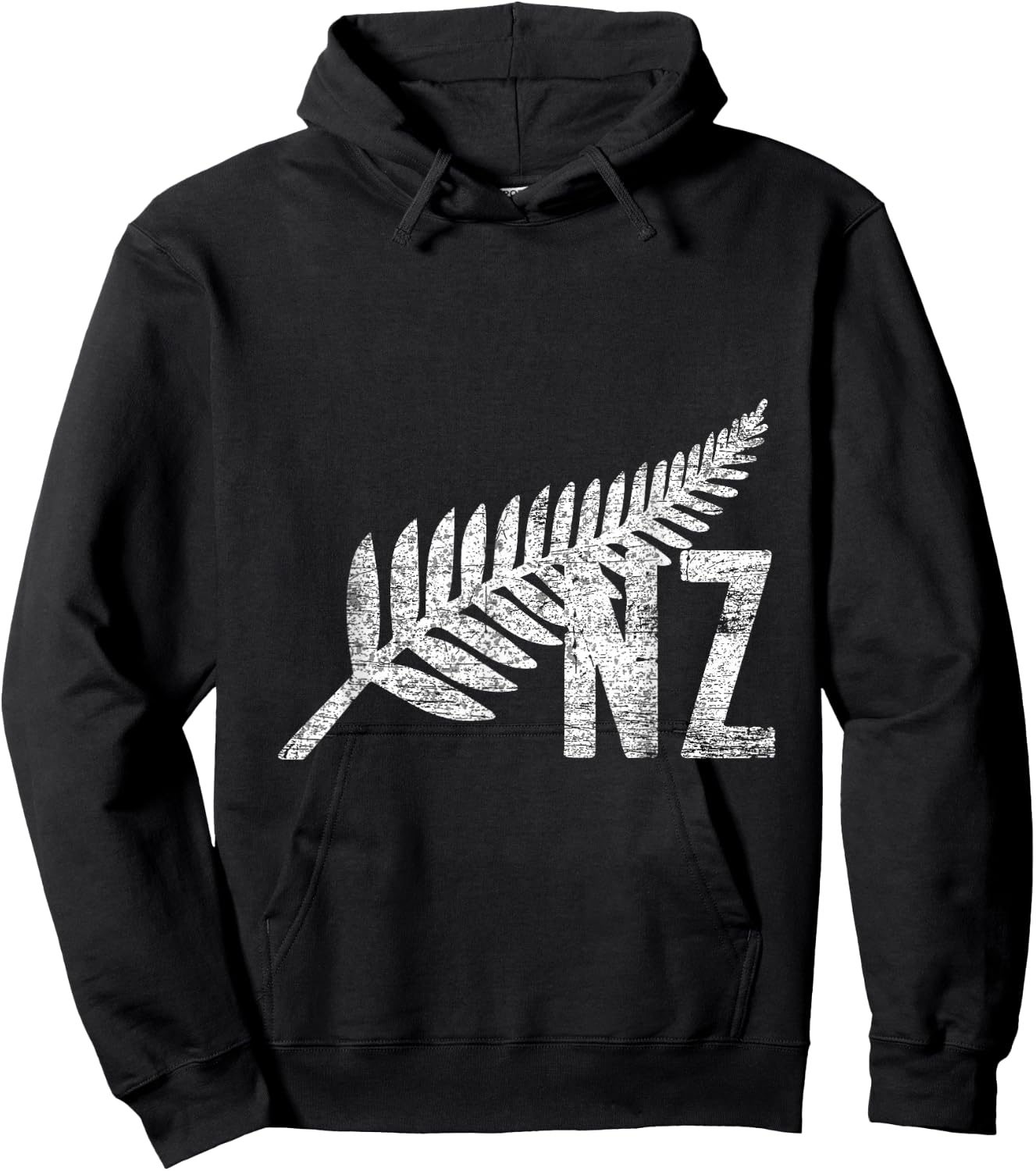 Vintage New Zealand Hoodie - Hoodie | Black