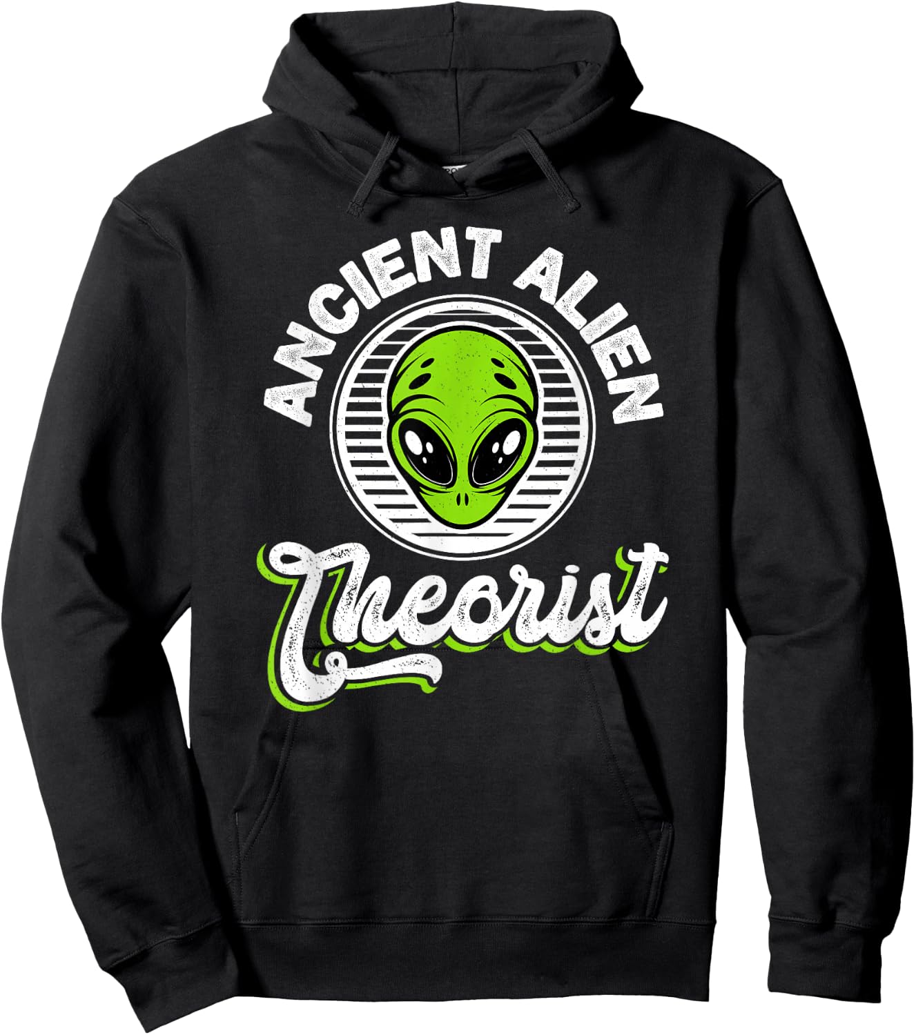 Ancient Alien Theorist Extraterrestrial Hoodie - Hoodie | Black