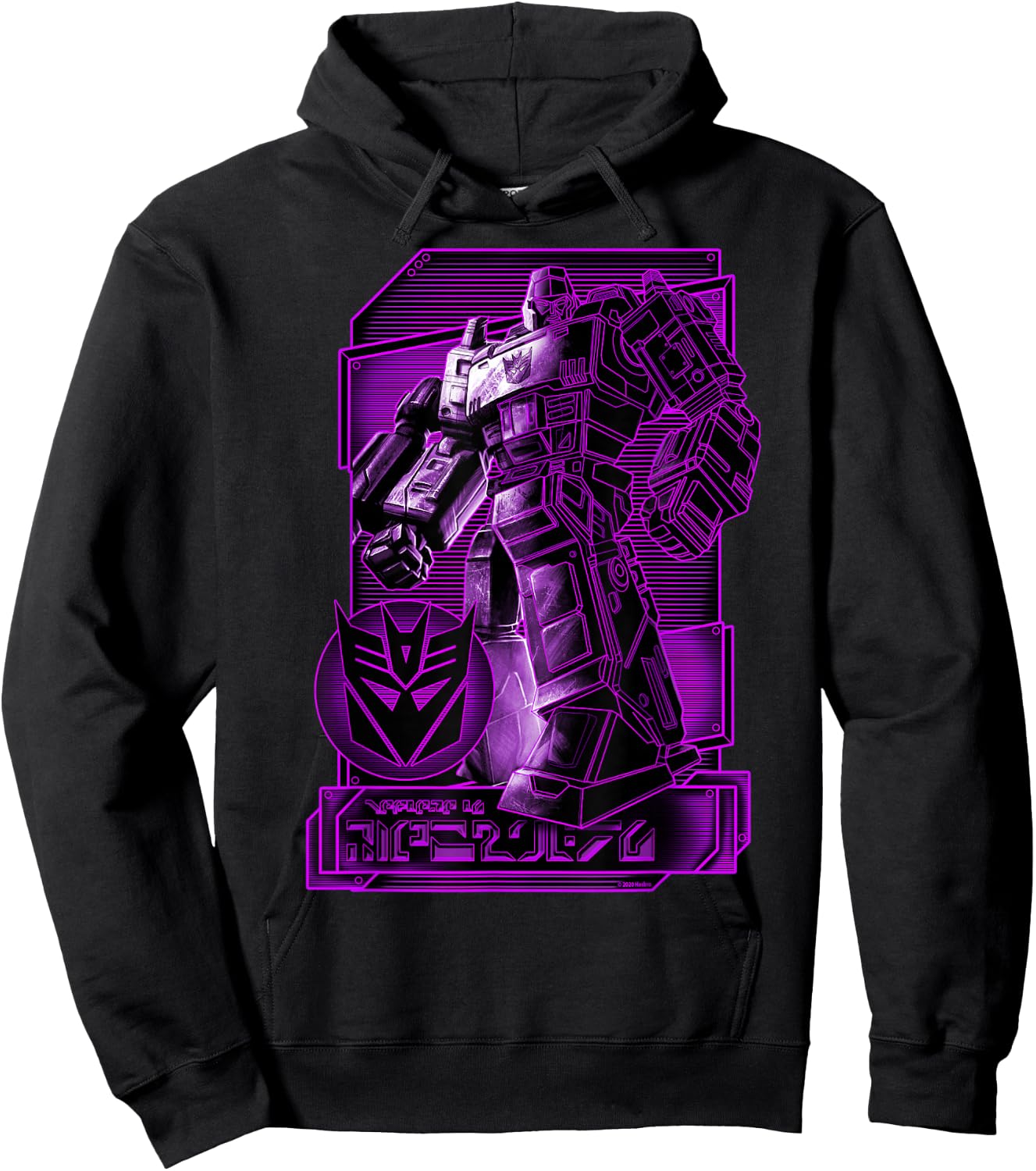 Transformers: War For Cybertron Megatron Portrait Hoodie - Hoodie | Black