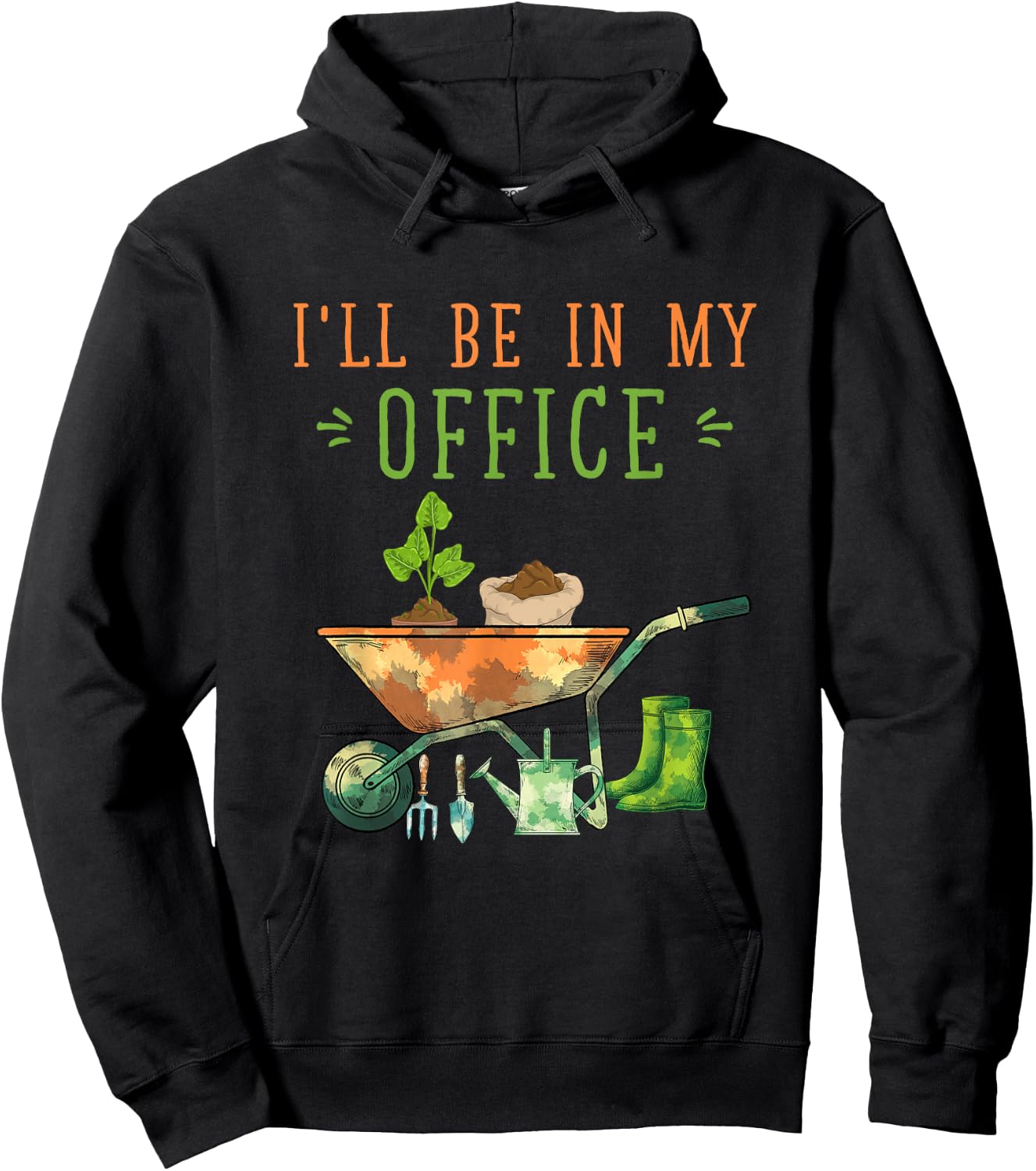 Nature Horticulture Lover Gardener Gift Funny Gardening Hoodie - Hoodie | Black
