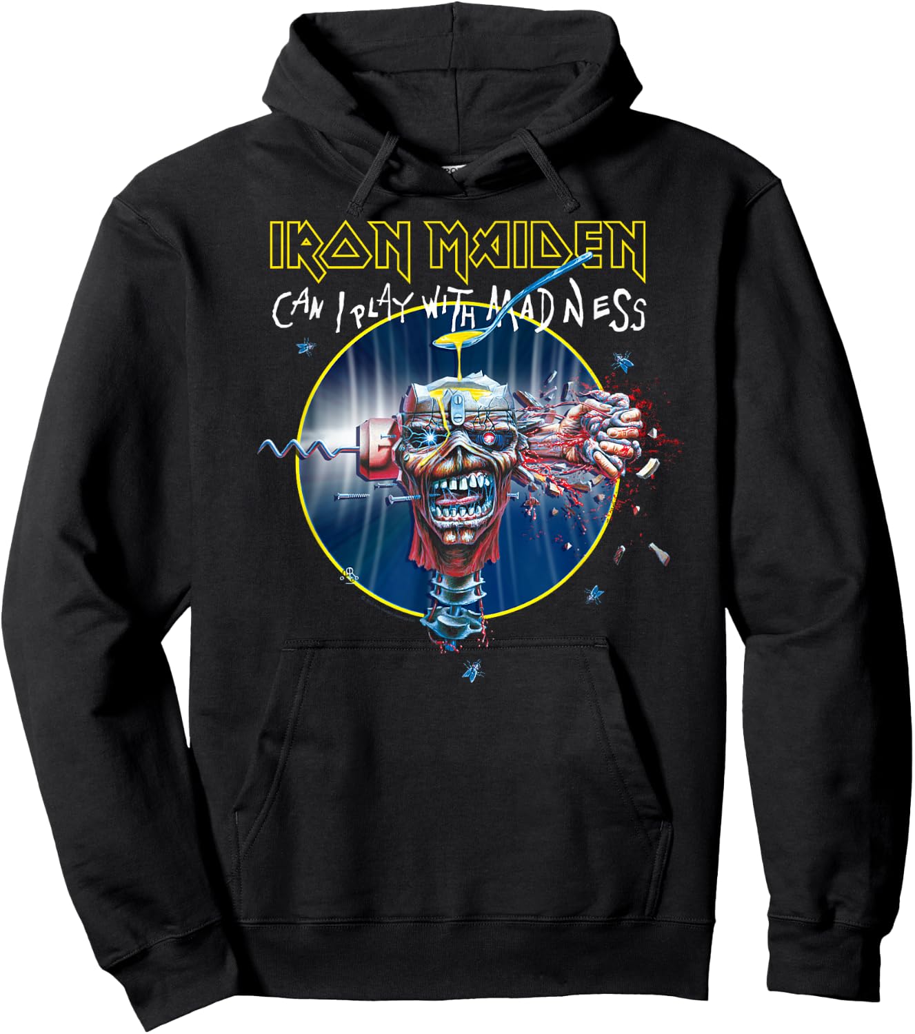 Iron Maiden - Can I Play With Madness Hoodie - Hoodie | Black