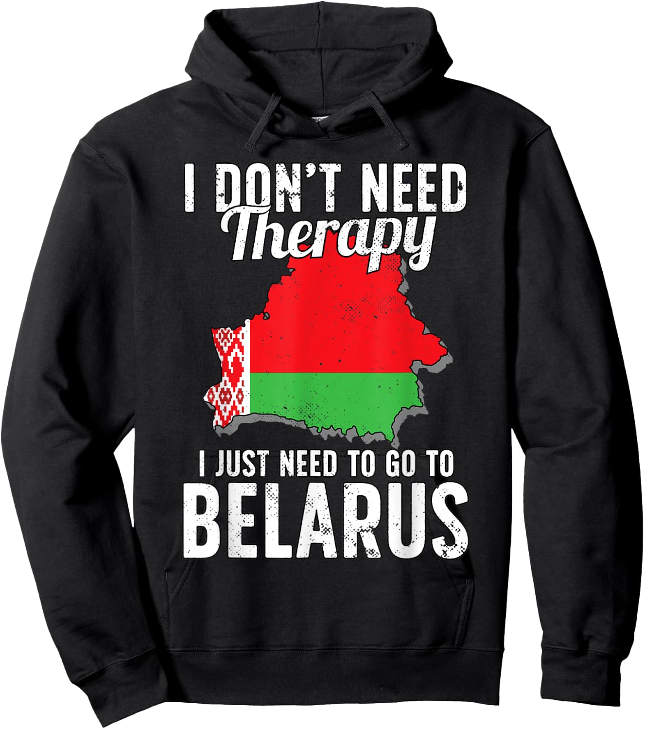 Belarus Flag I Belarus Flag I Vacation Gift I Belarus Hoodie - Hoodie | Black
