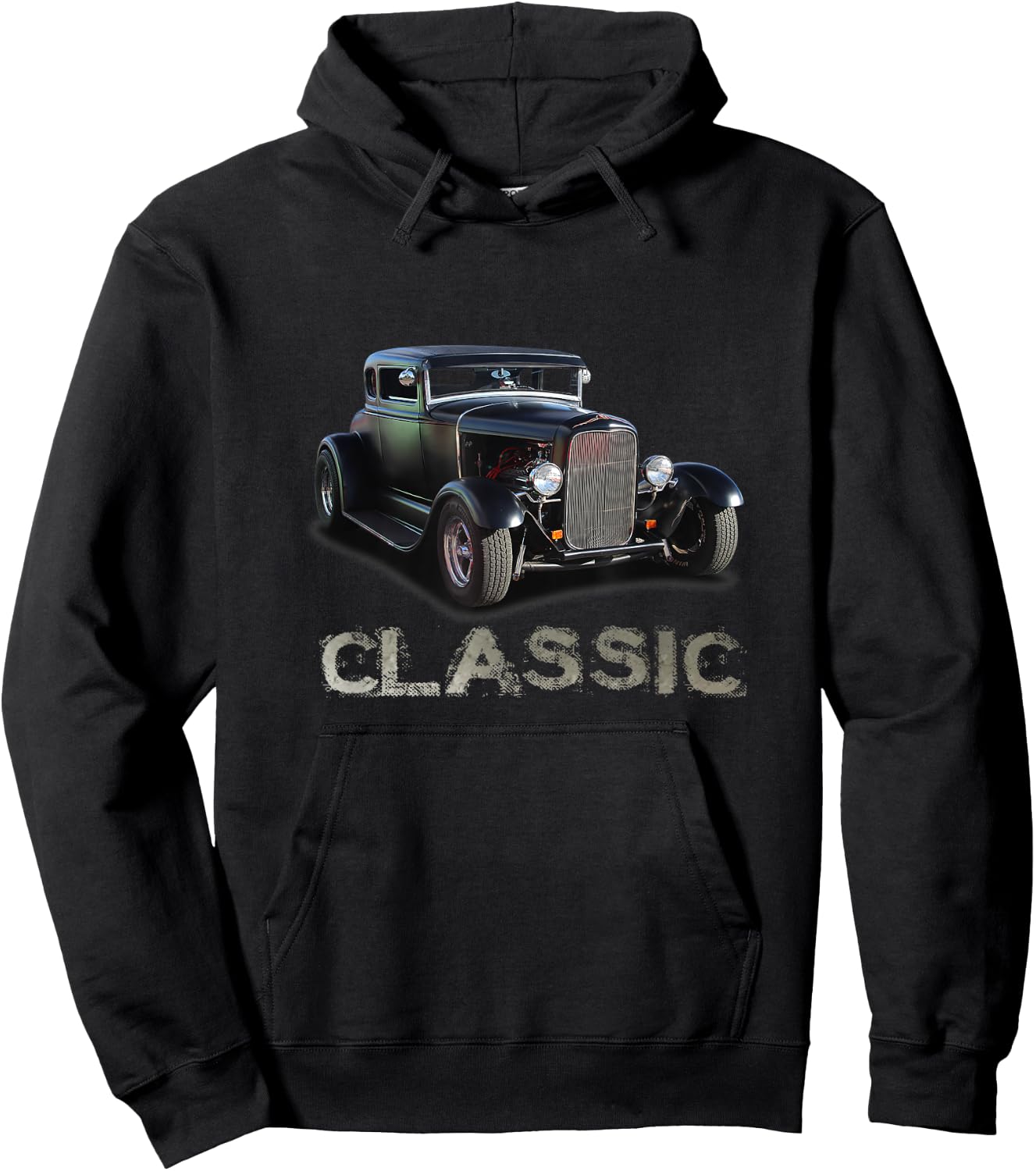 1932 American Classic Hot Rod Hoodie - Hoodie | Black
