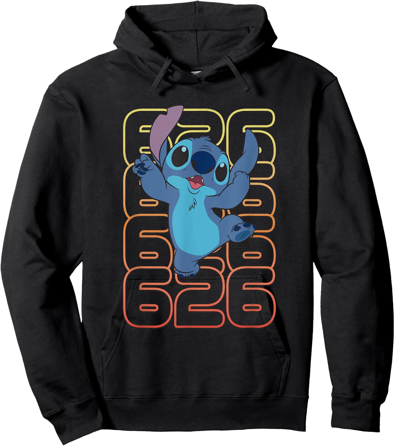 Disney Lilo and Stitch Experiment 626 Hoodie - Hoodie | Black