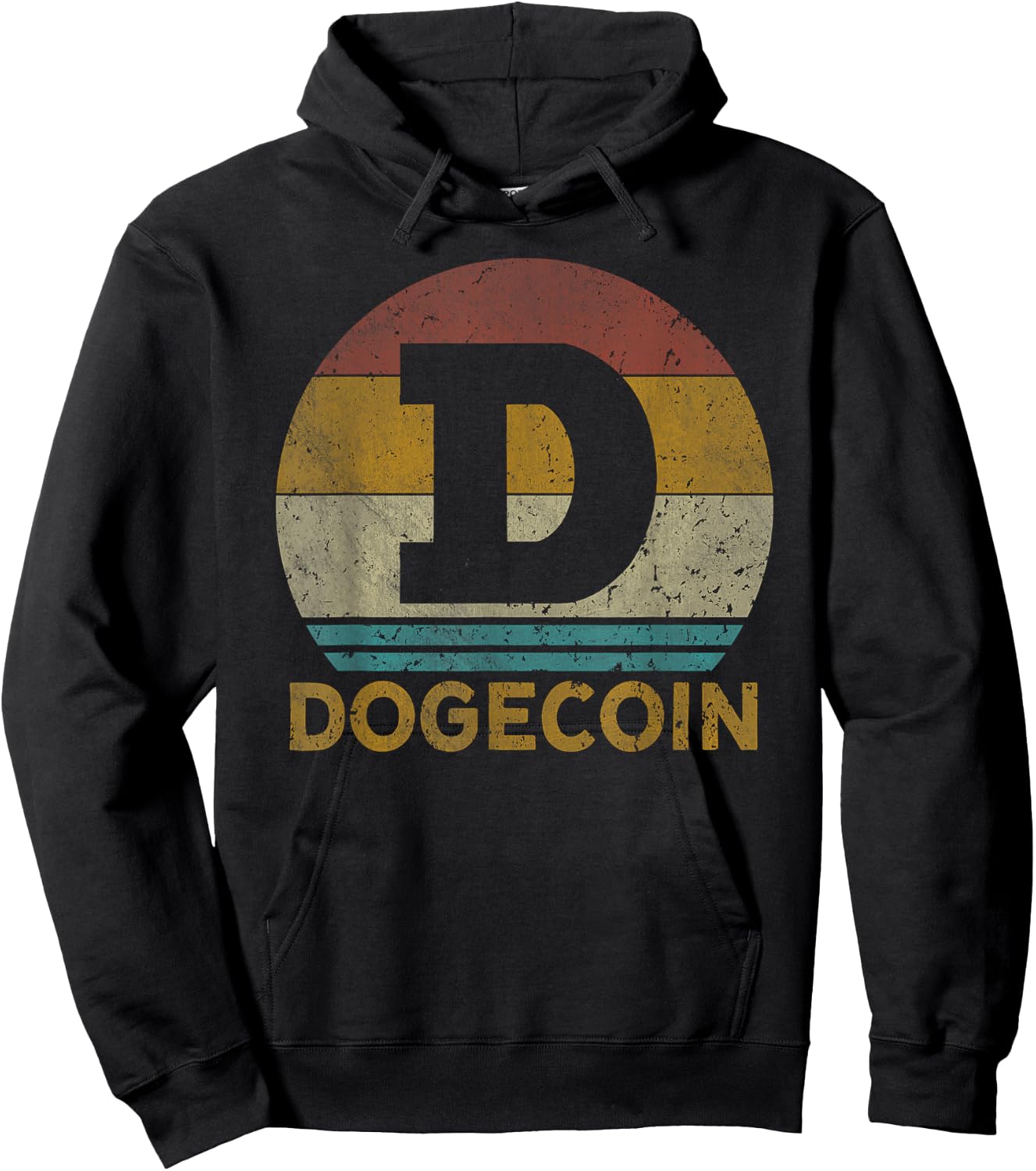 Vintage Dogecoin Miner DogeCoin Hoodie - Hoodie | Black