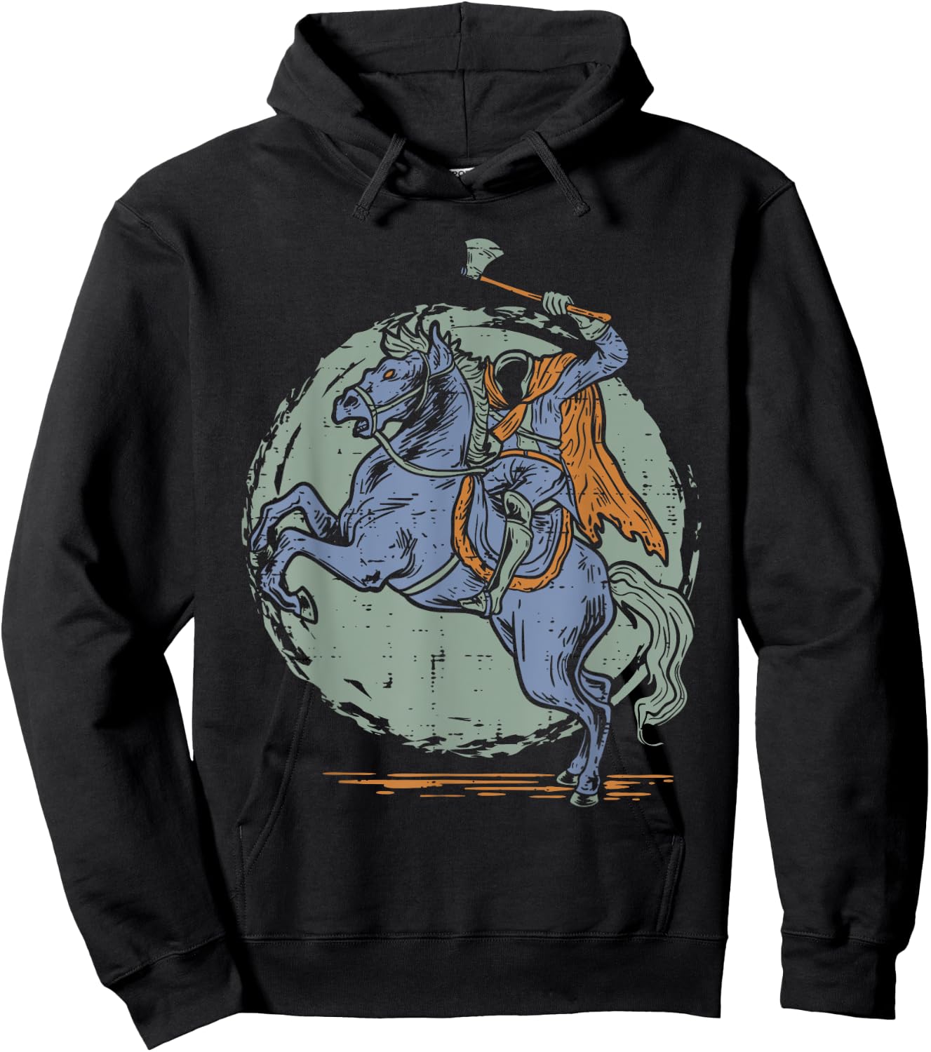 Halloween Headless Horseman Hoodie - Hoodie | Black