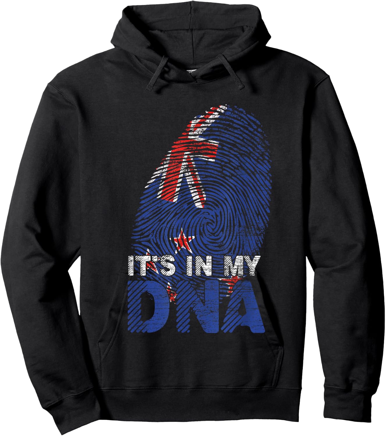 New Zealand Flag Gift Kiwi New Zealand Hoodie - Hoodie | Black
