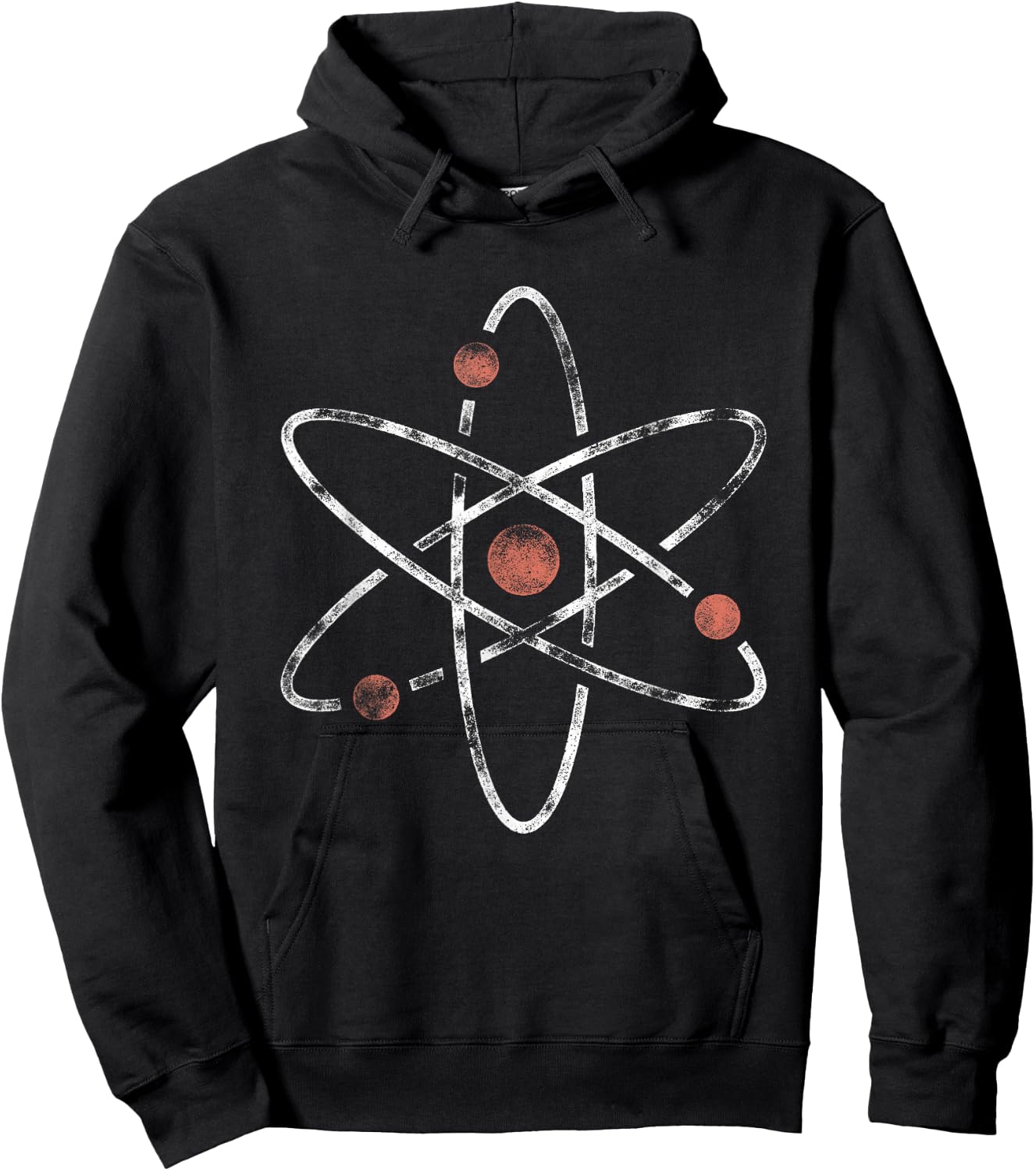 Atom Physicist Nerd Gift Physics Hoodie - Hoodie | Black