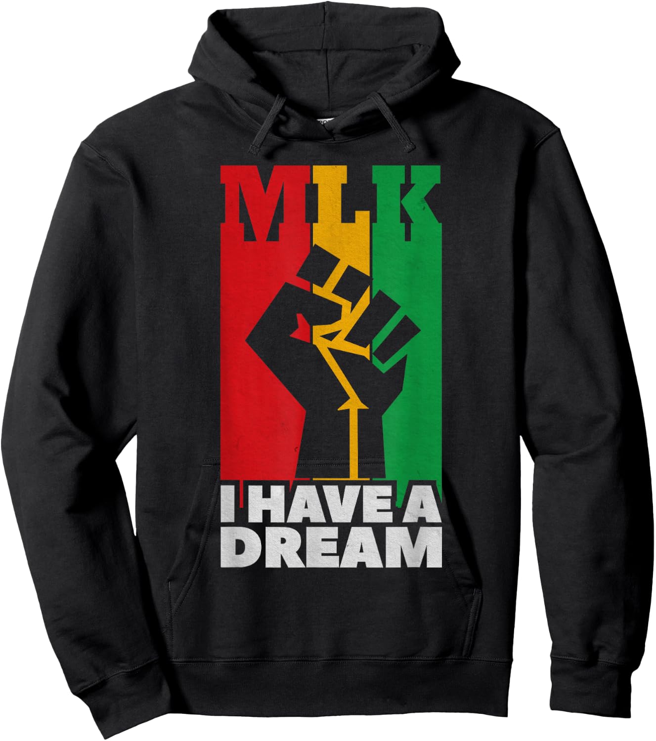 I Have a Dream Martin Luther King Jr MLK Day Hoodie - Hoodie | Black