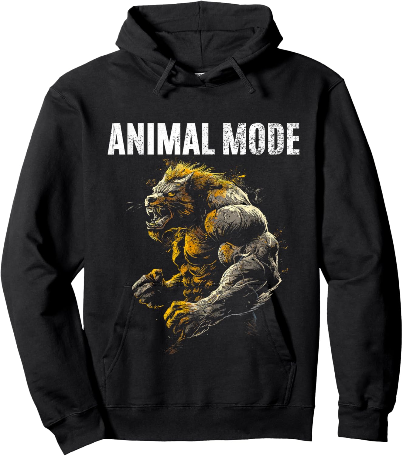 Gym Workout Bodybuilding Monster Hoodie - Hoodie | Black