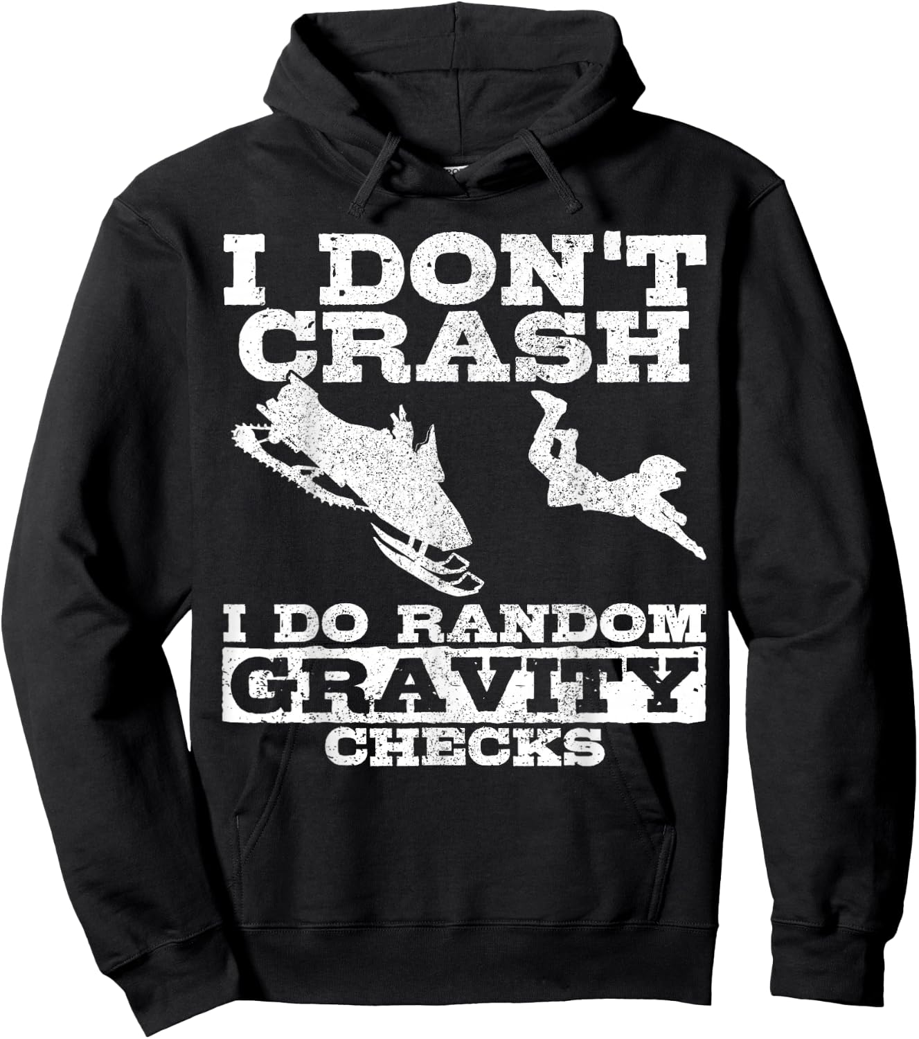 Snowmobile Snowmobile Funny Gift Hoodie - Hoodie | Black