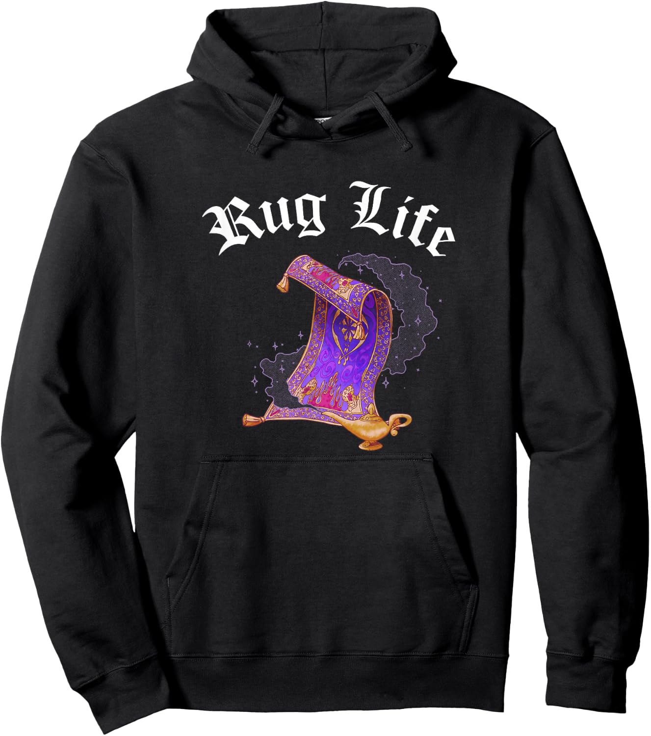 Disney Aladdin Magic Carpet Rug Life Hoodie - Hoodie | Black