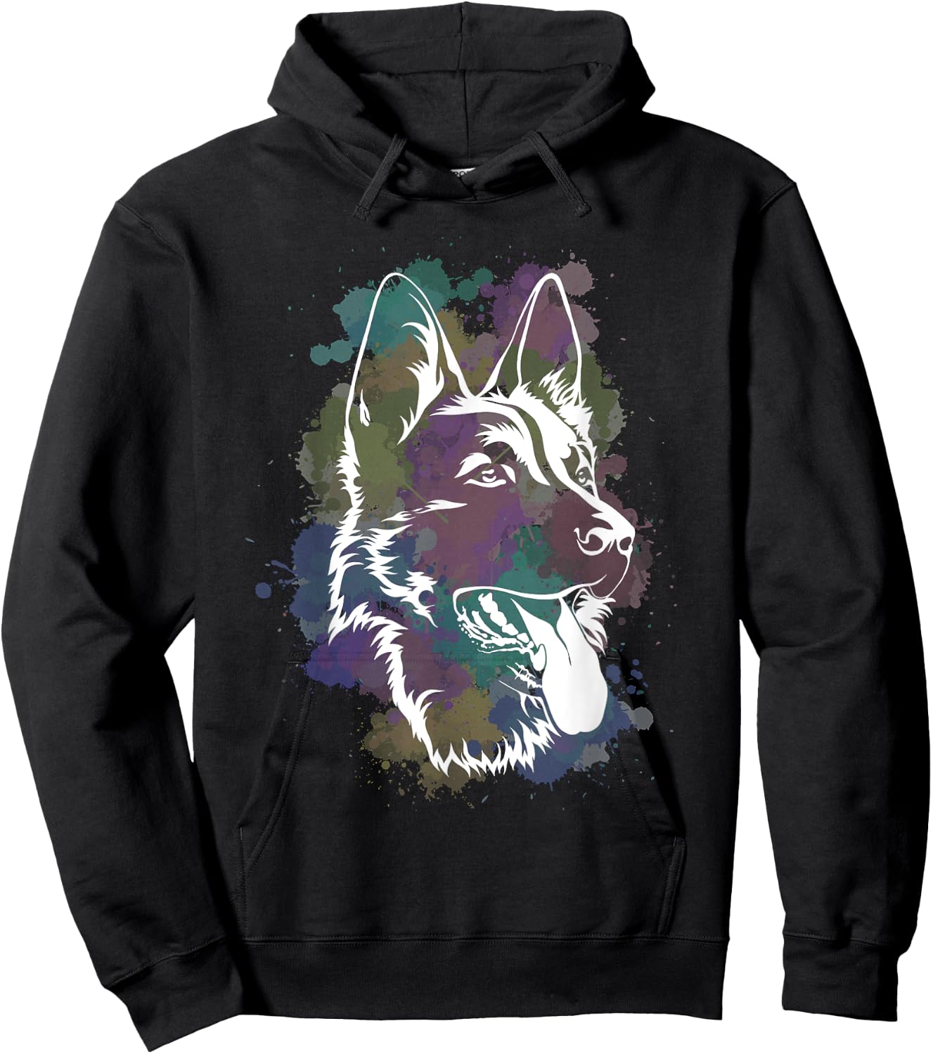 German Shepherd Dog Gift German Shepherd Hoodie - Hoodie | Black
