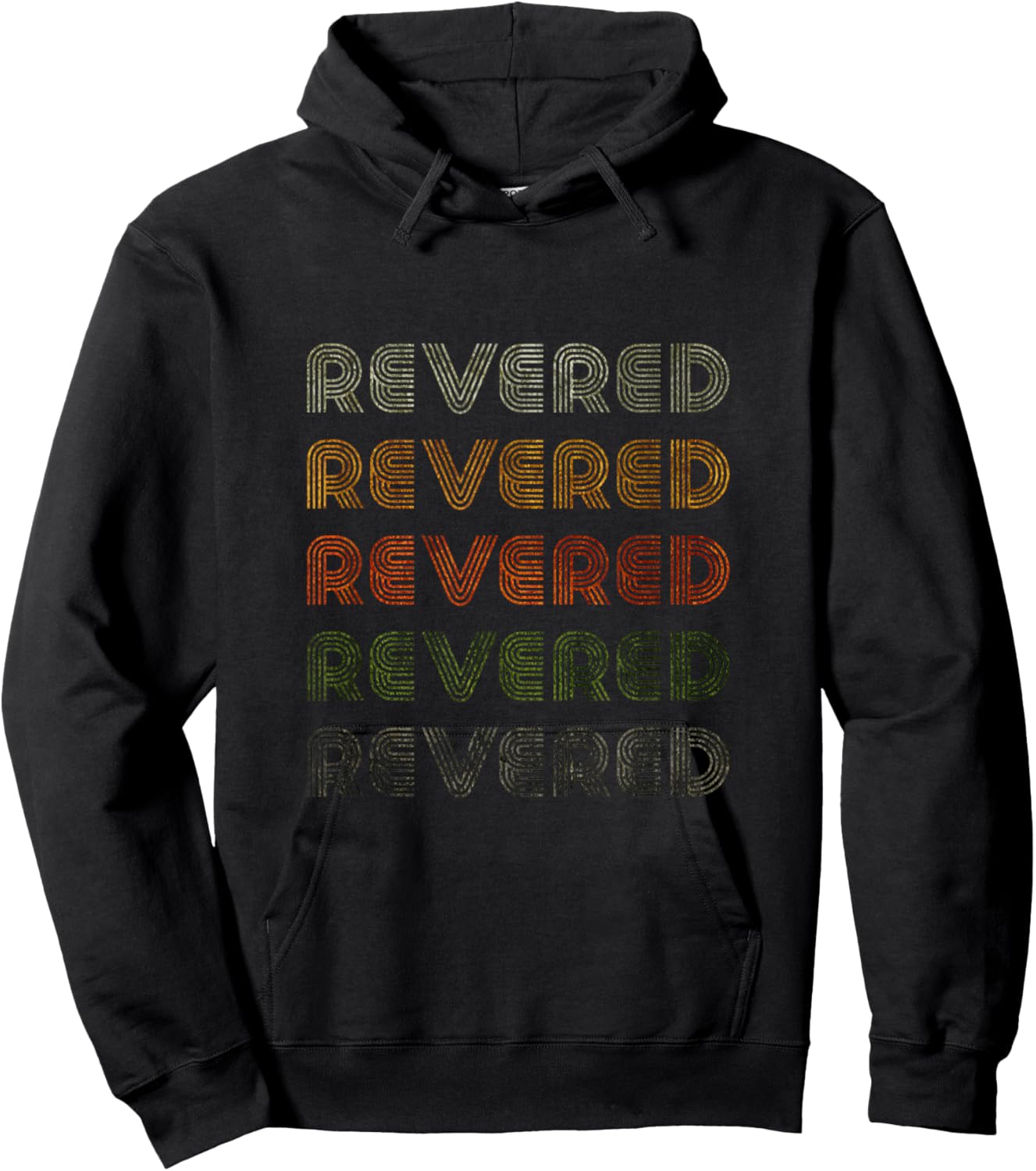 Love Heart Revered Grunge Vintage Style Black Revered Hoodie - Hoodie | Black