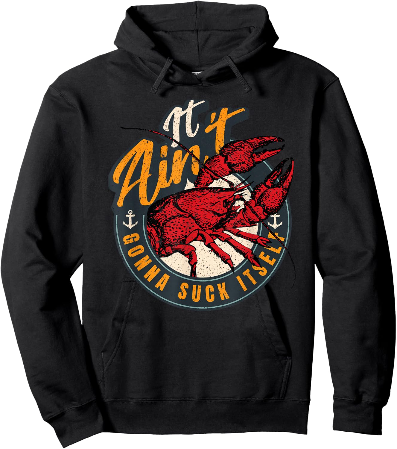 Crawfish Boil Funny Suck Itself Bayou Cajun Seafood Festival Hoodie - Hoodie | Black