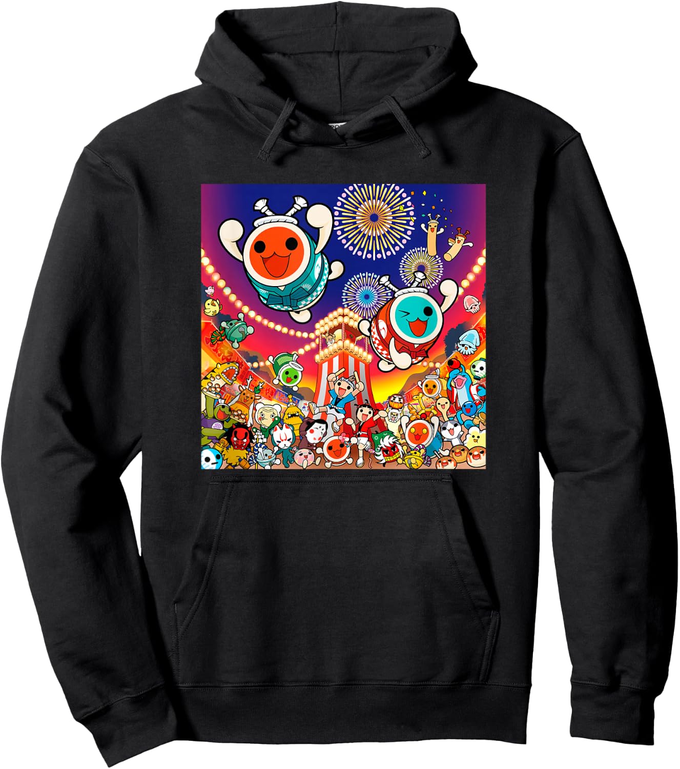 Taiko no Tatsujin Hoodie - Hoodie | Black