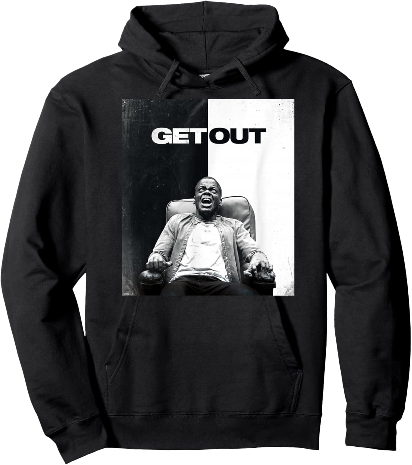 Get Out Poster Hoodie - Hoodie | Black