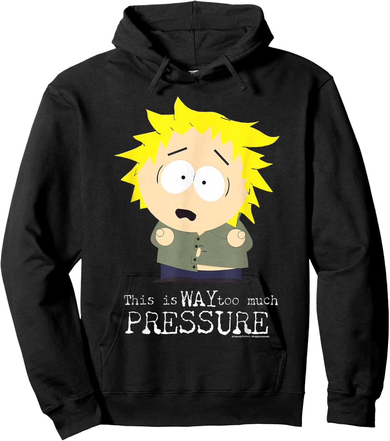 South Park Tweek Tweak Too Much Pressure Hoodie - Hoodie | Black
