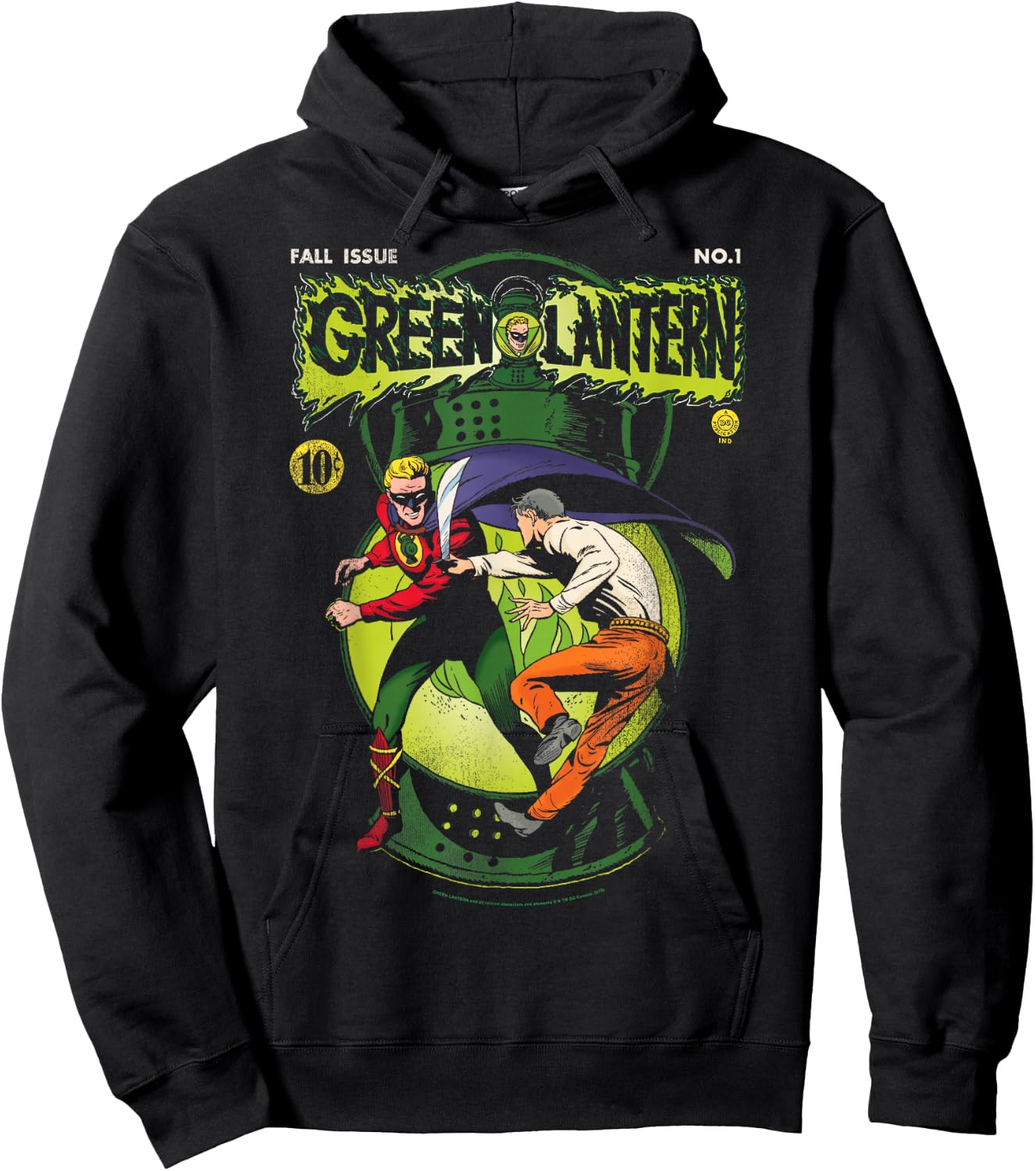 DC Comics The Green Lantern Issue No 1 Hoodie - Hoodie | Black