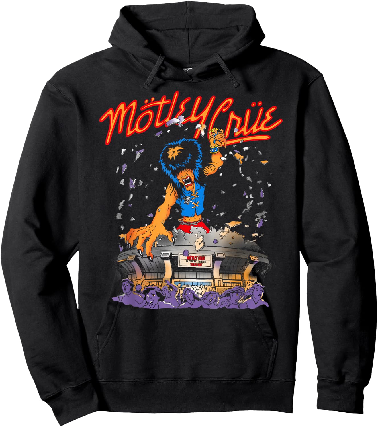 Mötley Crüe - Allister King Kong America Hoodie - Hoodie | Black