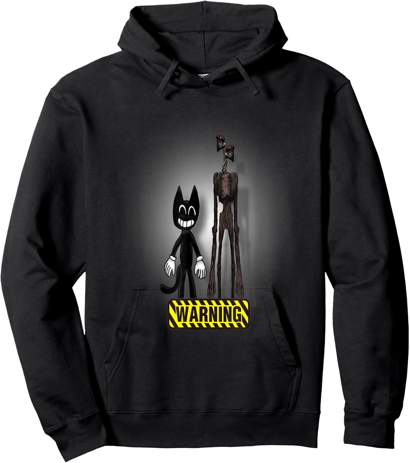 Sirenhead Siren Head Creepy Horror Character, Are you afraid Hoodie - Hoodie | Black