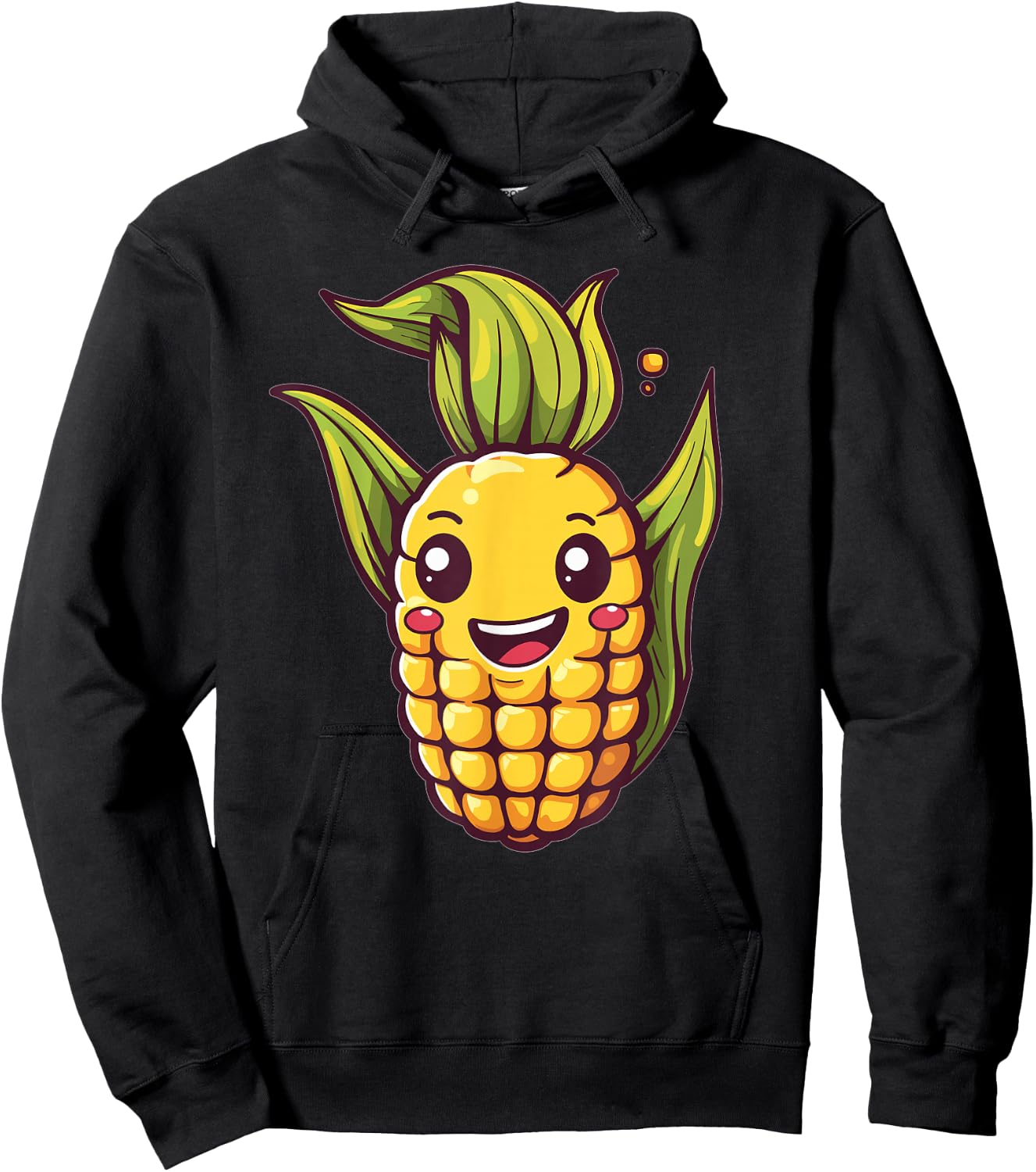 Cute Corn I Kids Corn Hoodie - Hoodie | Black