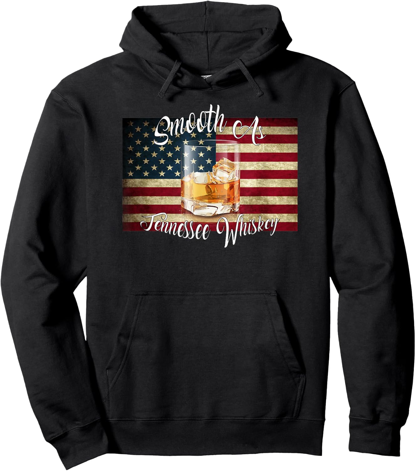 Smooth As Tennessee Whiskey Hoodie - Hoodie | Black