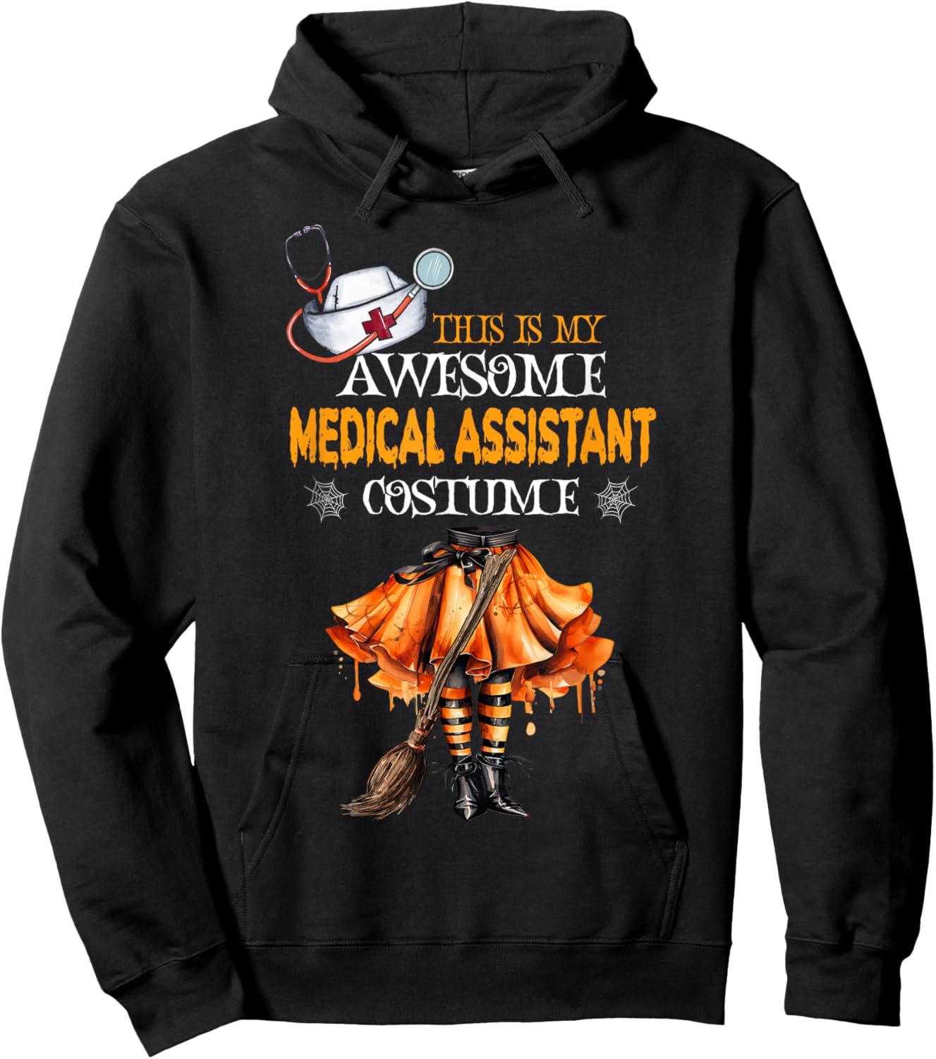 This is my Halloween Medical Assistant Costume MA Hoodie - Hoodie | Black